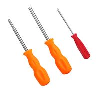 Prasacco Juego de destornilladores de Seguridad de 3 piezas, destornilladores de Seguridad de 3,8 mm y 4,5 mm y destornilladores de 3,5 mm para abrir Super Nintendo, SNES, nes, n64 y casetes de juego