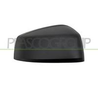 PRASCO Cubierta Espejo Exterior Lateral Derecha Negro para VW Caddy V