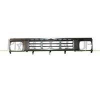 PRASCO DS2712011 Rejilla delantera gris negro plata Compatible con NISSAN PICK UP D21 TERRANO I WD21