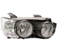 Faro luz proyector delantera derecha para Chevrolet Aveo 2011 en adelante corn. negra