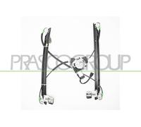 PRASCO Elevalunas Frontal Derecho para Chrysler Voyager IV Dodge Rg
