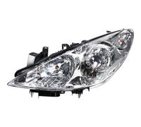 PRASCO Faro Halógeno Izquierda para Peugeot 307 3A/C 3H 3E