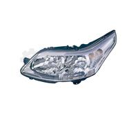 PRASCO Faro Halógeno Izquierdo Para Citroën C4 Coupe LA_ LC_