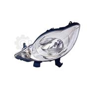 PRASCO Faro Luz Principal Faro Halógeno Izquierda para Peugeot 107