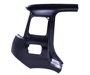 PRASCO FT1243053 Guardabarros Atrás derecha Compatible con FIAT Panda Hatchback 312, 319 Panda Van 312, 519