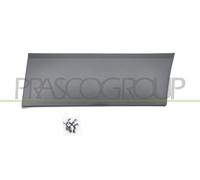 PRASCO Guardabarros De Paso Trasero Izquierdo Negro Texturizado Para Opel Vivaro