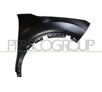 PRASCO Guardabarros Eje Delantero Derecho Adecuado para Citroën C4 III Ba BB BC