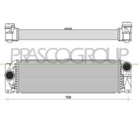 PRASCO Intercooler Para Mercedes-Benz Sprinter 35-T Furgón 316 CDI 314 319
