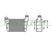 PRASCO AD020N003 Intercooler