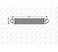 Intercooler Refrigerado por Aire Aluminio para VW Sharan Ford Galaxy Alhambra
