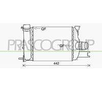 PRASCO Ladeluftkühler DA226N001