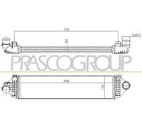 PRASCO Ladeluftkühler FD079N001