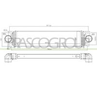PRASCO Ladeluftkühler FD114N004