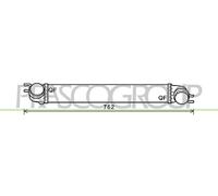 PRASCO Ladeluftkühler LLK para MINI Mini Countryman Cooper SD ALL4 R60 R56 R57