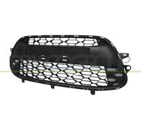 Parrilla Central Parachoques Delantero-Negro Citroen C3-(Año 2009-2013)