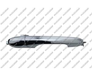 PRASCO Manecilla de puerta FT0308001 Delante, derecha cromado Compatible con FIAT 500 312, ABARTH 500/595 / 695 Hatchback 312
