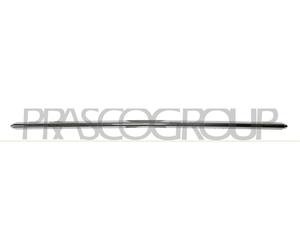PRASCO Ornamento Listón Protector Parachoques Delant. para Mercedes-Benz Clase C