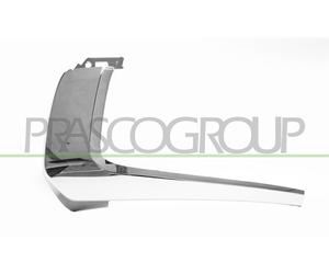 PRASCO Ornamento Listón Protector Parachoques Delantero Derecho para Mitsubishi