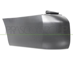 PRASCO Parachoques OP9381154 Eje trasero izquierda negro graneado Compatible con OPEL Vivaro C Furgón K0 Vivaro C Combi K0