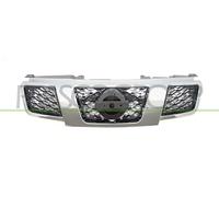 PRASCO Parrilla Delantera Para Nissan X-Trail T31 Cromo Negro Rejilla