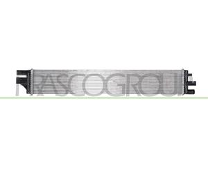 PRASCO Radiador refrigeración del motor Ancho de red 119mm Longitud de red 710mm Profundidad de red 26mm Compatible con OPEL Movano B Furgón X62 OP954R001