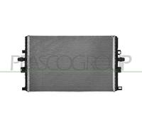 PRASCO Refrigerador de Motor Radiador de Refrigerante para Tesla Model 3 EV AWD