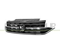 PRASCO Rejilla Paragolpes Delantera Enfriador Cromo/Negro Para VW T-Cross C11