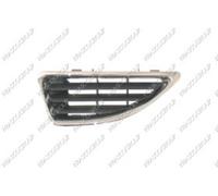 PRASCO RN0272004 Rejilla delantera negro cromo Compatible con RENAULT Megane 1 Grandtour KA0/1 Megane 1 BA0/1 Megane 1 Cabriolet EA0/1 Megane 1 Classic LA0/1 Megane 1 Coach DA0/1