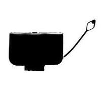 PRASCO Tapa gancho de arrastre Delante, izquierda BM0181236 Compatible con BMW 3 Sedán E46 3 Touring E46