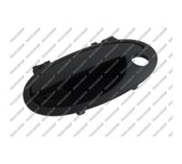 PRASCO Tirador de Puerta Exterior Delant. Negro Izquierda Apto para Opel Meriva