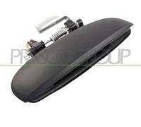 PRASCO Tirador de Puerta Exterior Trasera Derecha Apto para Hyundai i10 Pa Negro