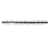 PRASCO VG0521414 Listón embellecedor/protector puerta Delante, izquierda negro Compatible con VW Passat B5 Sedán 3B2