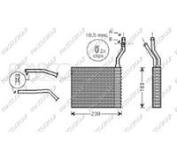 Prasco Wärmetauscher, Innenraumheizung FD424H001