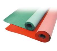 Prasent - Rollo Adhesivo de Terciopelo, Color Naranja, 043011.05