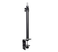 prasku 46-74cm 18.1-29.1"Soporte Ajustable para Montaje en cámara de Escritorio con Abrazadera en C de Mesa con Tornillo de 1/4 para luz de Anillo de cámara