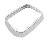 prasku Cubierta de faro delantero de luz frontal, protector de marco protector con borde de bloqueo de luz para decoración VESPA S125 S150 2013-2020