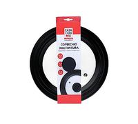 Pratesi 93338 Tapa Cristal/Negro Plata 26/28/30 D.31.5, Acciaio inossidabile, Multicolor, One Size