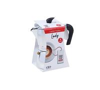 Pratesi CAFETERA SEÑORA TZ.3 Corbata CASACONTE, Acero Inoxidable 18/8, Multicolor, One Size