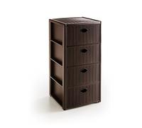 Pratesi Cajón Elegance 3 Cajones Slim Moka Cm30X40Xh.60