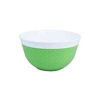 Pratesi ENSALADERA Verde Lima 4 LT, Acero Inoxidable 18/8, Multicolor, One Size