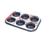 Pratesi Molde 6 Muffin 16,5X18,5 Acero Antiadherente.