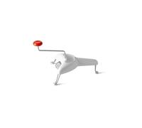Moulinex K10110 picadora manual de alimentos Rojo, Acero inoxidable, Blanco