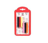 Pratesi Pack de 6 Cierres DE Bolsas, 18/8 Stainless Steel, Multicolor, One Size