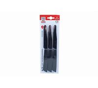 Pratesi Pack de 6 Cuchillos DE Mesa CM.11 Negro I Linea CLASSICI, Acero Inoxidable 18/8, Multicolor, One Size