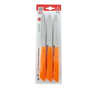 Pratesi Pack de 6 Cuchillos TAV.11CM Naranja Linea Happy Color