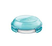 Juego de vasos de agua bormioli line azul 29cl