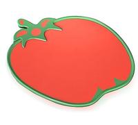 Pratesi Tabla DE Corte con Forma DE Tomate 30x30,5cm, Acero Inoxidable 18/8, Multicolor, One Size