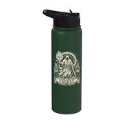 Pray Fight Soportar Christian Warrior Knight Templario Stainless Steel Insulated Water Bottle