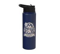 Pray Fight Soportar Christian Warrior Knight Templario Stainless Steel Insulated Water Bottle