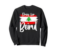 Pray For Beirut Lebanon Camiseta - Beirut, Beirut Líbano Sudadera